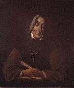 James Duncan Portrait of Mere Marguerite d'Youville oil painting on canvas
